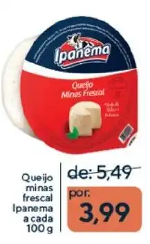 Coop Queijo minas frescal Ipanema oferta