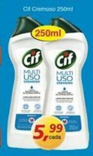Supermercados Guanabara Cif Cremoso 250ml oferta