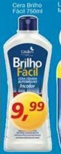 Supermercados Guanabara Cera Brilho Facil 750ml oferta