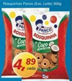 Supermercados Guanabara Rosquinhas Panco 350g oferta