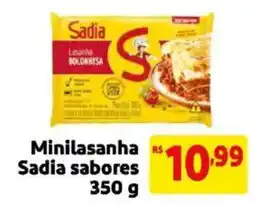 Mercado Extra Minilasanha Sadia sabores oferta