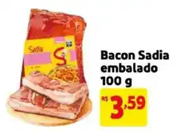 Mercado Extra Bacon Sadia embalado oferta