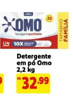 Mercado Extra Detergente em pó Omo oferta