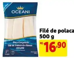 Mercado Extra Filé de polaca de alasca sem pele oferta