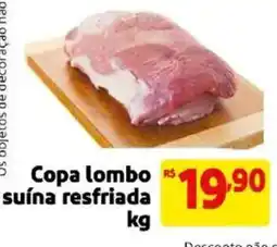 Mercado Extra Copa lombo suína resfriada oferta