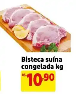 Mercado Extra Bisteca suína congelada kg oferta