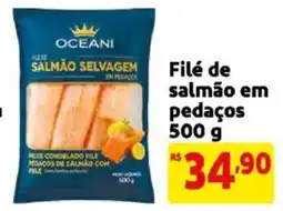 Mercado Extra Filé de salmão em pedaços oferta