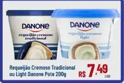 Max Atacadista Requeijão cremoso tradicional ou light danone oferta