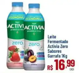 Max Atacadista Leite fermentado activia zero sabores oferta