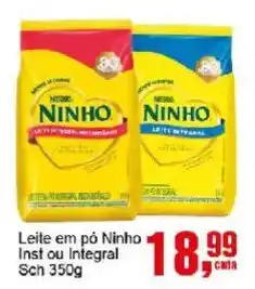 Negreiros Leite em pó Ninho Inst ou Integral oferta
