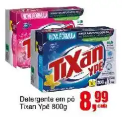 Negreiros Detergente em pó Tixan Ypê oferta