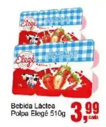Negreiros Bebida Láctea Polpa Elegê oferta