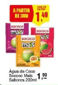 Negreiros Água de Coco Sococo Mais Sabores oferta