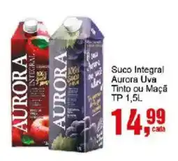 Negreiros Suco Integral Aurora Uva Tinto ou Maçã oferta