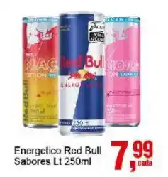 Negreiros Energetico Red Bull Sabores oferta