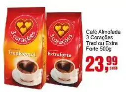 Negreiros Café Almofada 3 Corações oferta