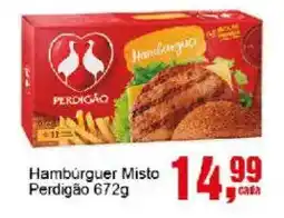 Negreiros Hambúrguer Misto Perdigão oferta