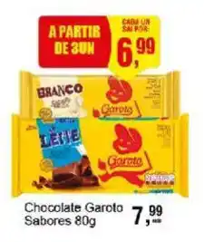 Negreiros Chocolate Garoto Sabores oferta