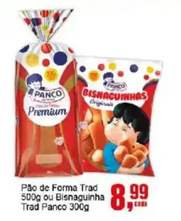 Negreiros Pão de Forma Trad ou Bismaguinha Trad Panco oferta