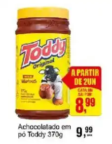 Negreiros Achocolatado em pó toddy oferta