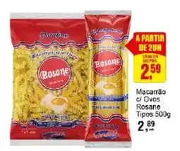 Negreiros Macarrão ou Ovos Rosane Tipos oferta