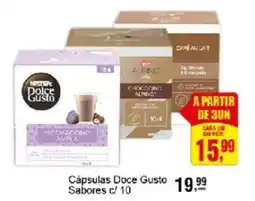 Negreiros Cápsulas doce gusto sabores c/ 10 oferta