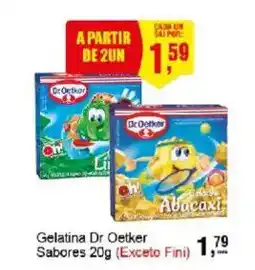 Negreiros Gelatina Dr Oetker Sabores 20g oferta