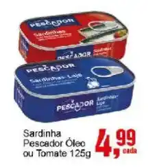 Negreiros Sardinha Pescador Óleo ou Tomate oferta