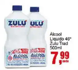 Negreiros Alcool liquido 46° zulu trad oferta