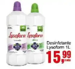 Negreiros Desinfetante Lysoform 1L oferta
