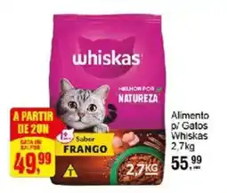 Negreiros Alimento p/ Gatos Whiskas oferta