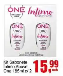 Negreiros Kit Sabonete Intimo Above One oferta