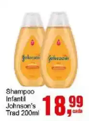 Negreiros Shampoo infantil Johnson's Trad oferta