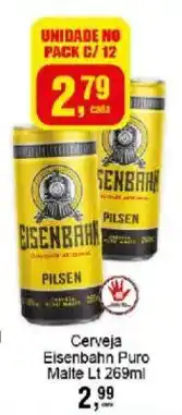 Negreiros Cerveja Eisenbahn Puro oferta