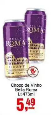 Negreiros Chopp de Vinho Bella Roma oferta