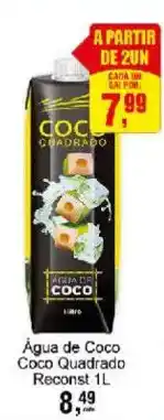 Negreiros Água de Coco Coco Quadrado oferta