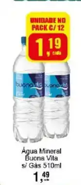Negreiros Água Mineral Buona Vita s/ Gás oferta