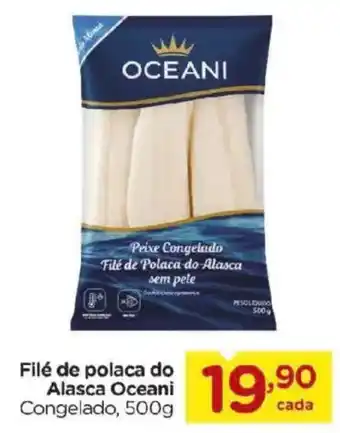 Filé de polaca do Alasca Oceani