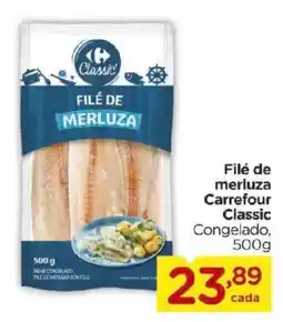 Carrefour Filé de merluza carrefour classic oferta
