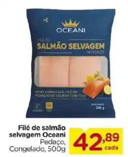Carrefour Filé de salmão selvagem Oceani oferta