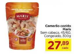 Carrefour Camarão cozido Maris oferta