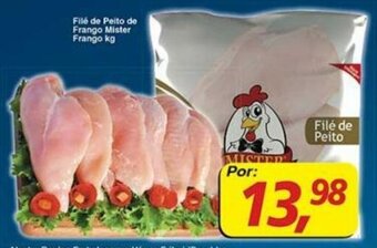 Supermercados Guanabara File de Peito de Frango Mister Frango 1kg oferta