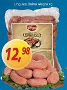 Supermercados Guanabara Linguica Suina Alegra 1kg oferta