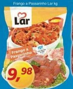 Supermercados Guanabara Frango a Passarinho Lar 1kg oferta