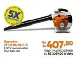 Lojas Becker Soprador stihl bg 86 C-E oferta