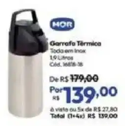 Lojas Becker Garrafa Térmica oferta