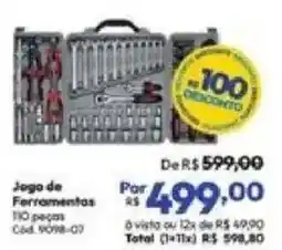 Lojas Becker Jogo de Ferramentas oferta
