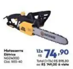 Lojas Becker Motosserra Elétrica NG24000 oferta