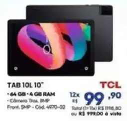 Lojas Becker Tab 10L 10 oferta