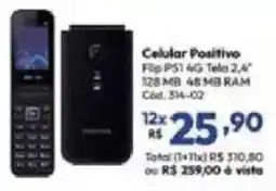 Lojas Becker Celular Positivo oferta